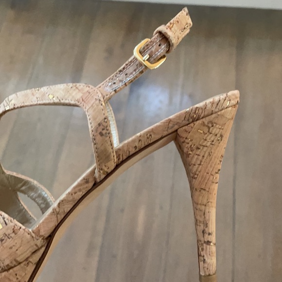 Stuart Weitzman Cork High Heels- Size 9 - Picture 14 of 16